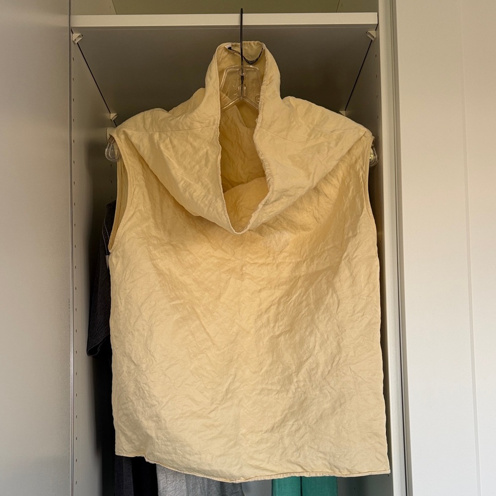 Zara Cream Crop Top